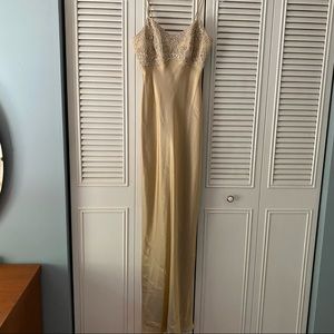 Rhapsody Gold Formal Gown